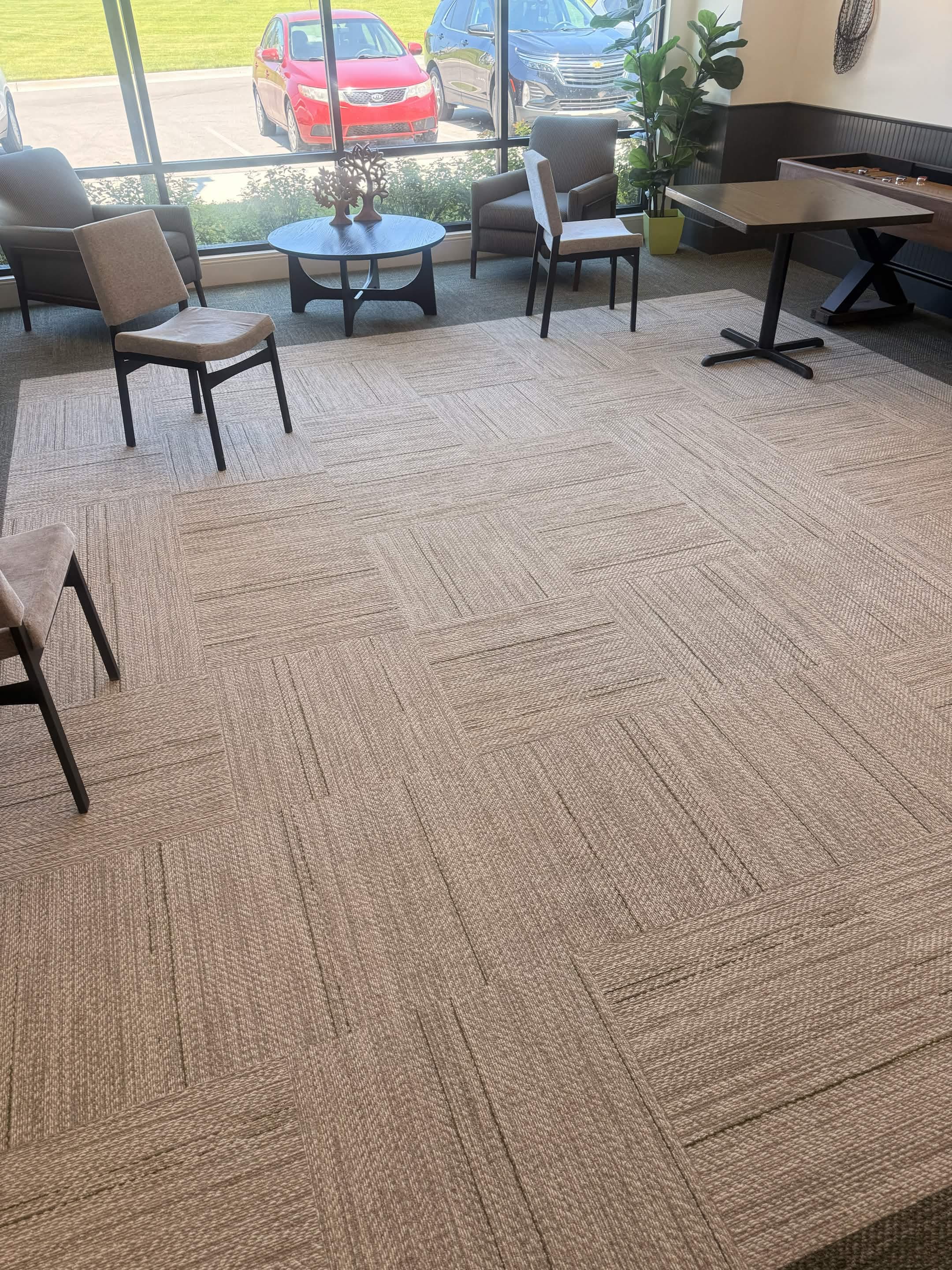 Commercial Carpet Cleaning after cleaning