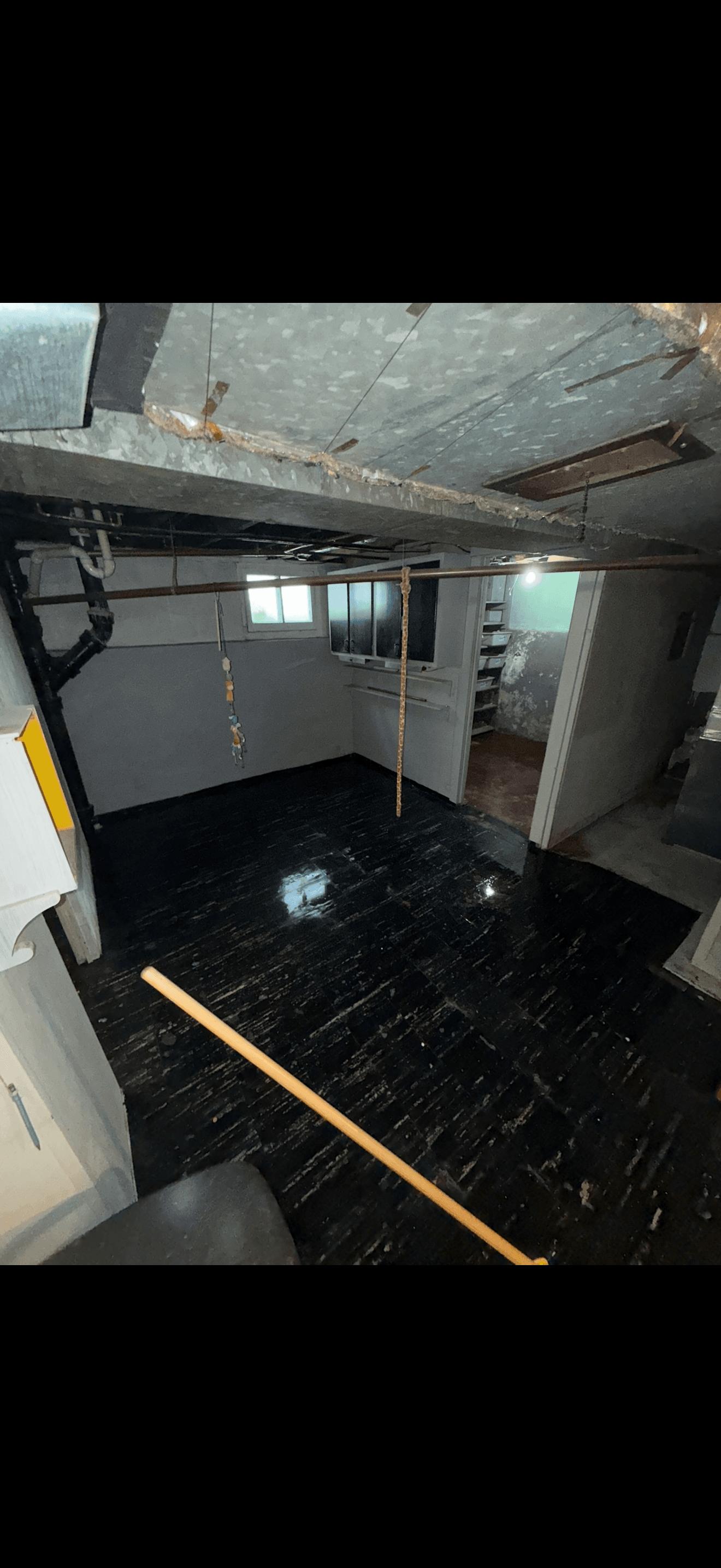 Commercial Floor Restoration after cleaning